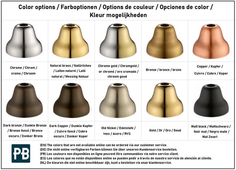 Grifo de cocina PB Nostalgic classic country Cobre con palancas blancas 1208953914