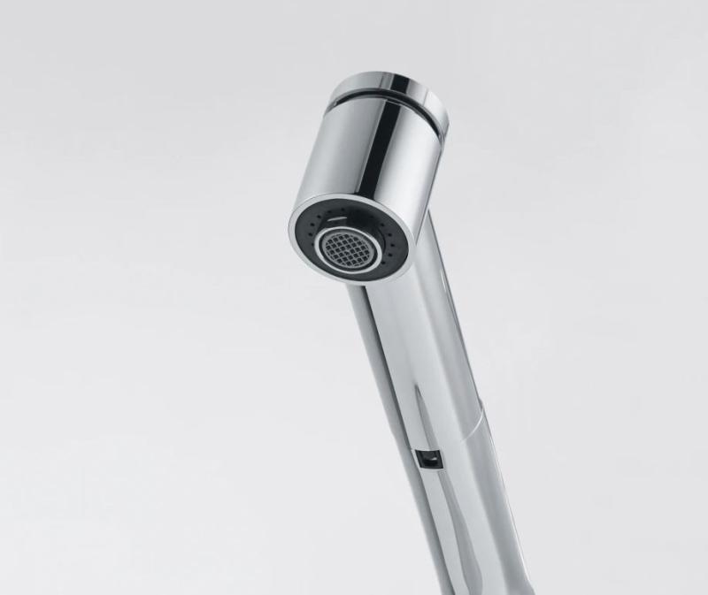 Grifo de cocina Franke Centro cromado con rociador extraíble 115.0600.131