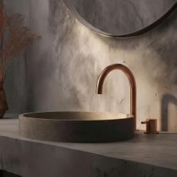 Grifo Waterevolution Flow de 2 orificios PVD cobre satinado T1121UCPE