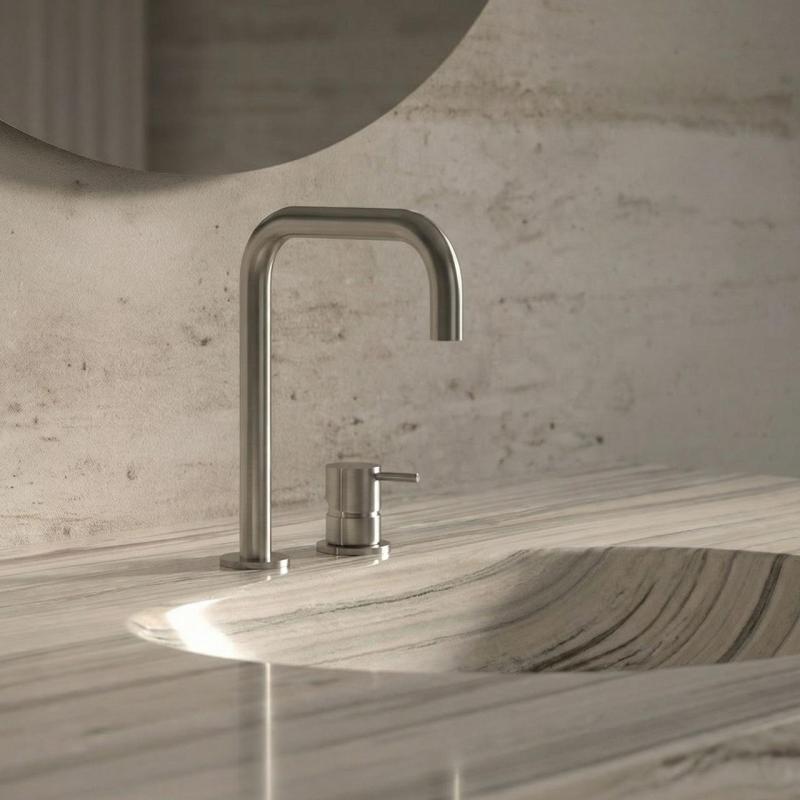 Grifo Waterevolution Flow de 2 orificios acero inoxidable T112HIE