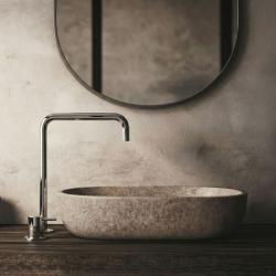 Grifo Waterevolution Flow de 2 orificios y caño alto 222 cromado T122H01