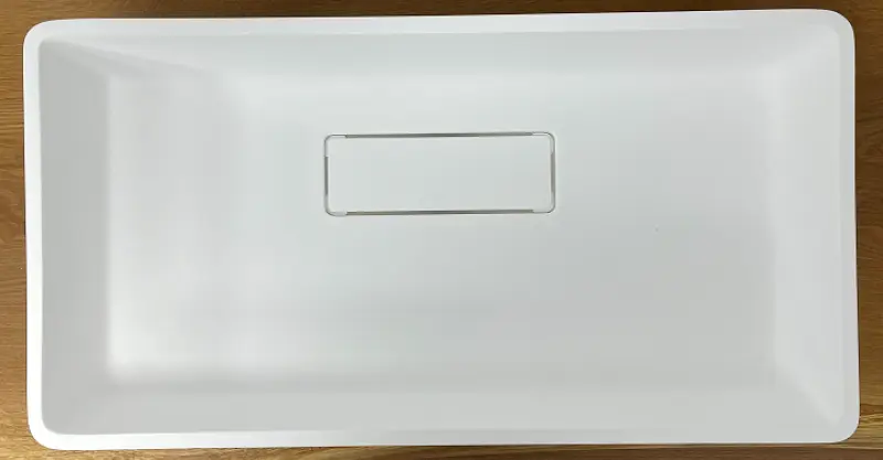 Solid-S City Lavabo de encastrar, blanco mate, 62 x 32 cm, con desagüe oculto 1208954250