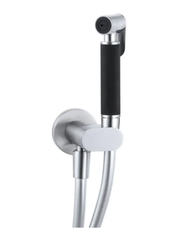 Conjunto de teleducha Waterevolution Flow para bidé acero inoxidableT1626IE