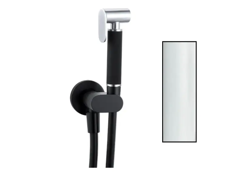 Conjunto de teleducha Waterevolution Flow para bidé blanco T1626BR