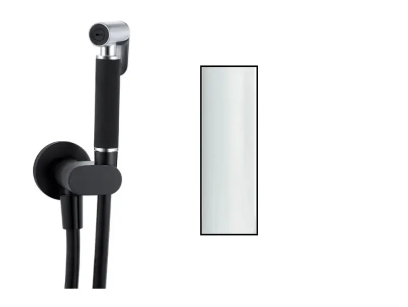 Conjunto de teleducha Waterevolution Flow para bidé blanco T1626BR