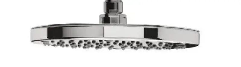 Ducha de techo Waterevolution Flow 250mm negro mate T164325PR