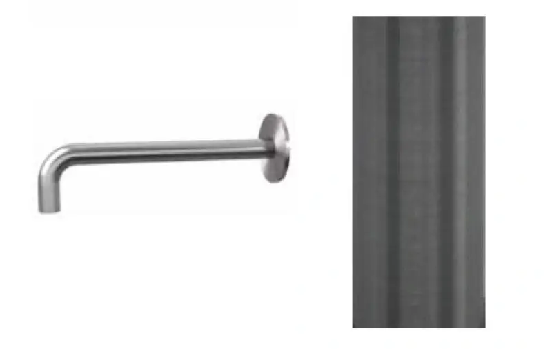 Caño de bañera Waterrevolution Flow 15 cm Ligh Gold T1671.WG.E