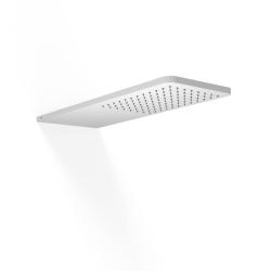 Ducha Principal Tres Pared 21x55 cm Esquinas Redondas Mate Blanco 29990307BM