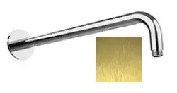 Brazo de ducha mural SB Round 316 redondo 45 cm PVD dorado 1208955313