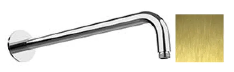 Brazo de ducha de pared SB Round 316 redondo 35 cm PVD dorado 1208955316