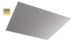 Ducha efecto lluvia SB Square 316 empotrada 50x50cm PVD dorado 1208955322