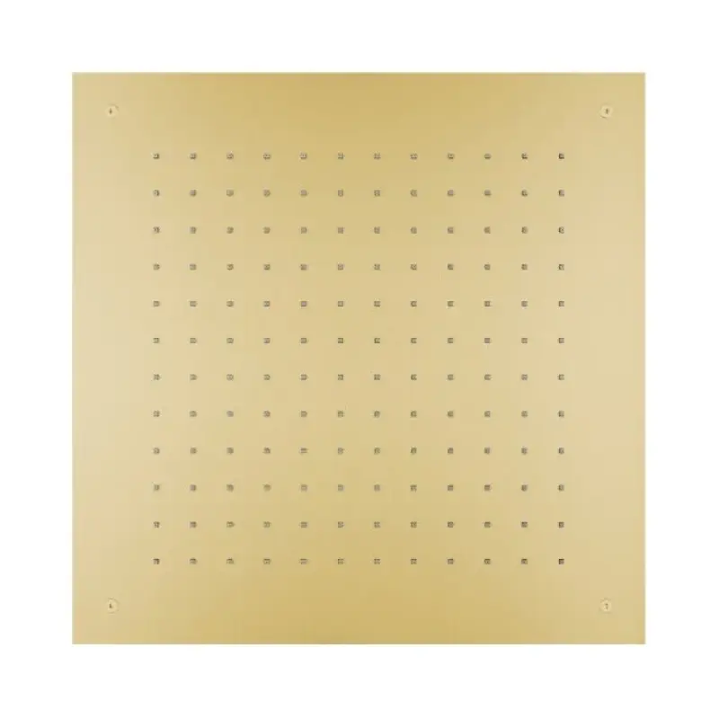 Ducha efecto lluvia SB Square 316 empotrada 50x50cm PVD dorado 1208955322