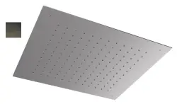 Ducha efecto lluvia SB Square 316 empotrada 50x50cm PVD gris plomo 1208955323