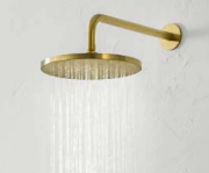 Ducha de lluvia redonda SB 316 30cm PVD oro 1208955345
