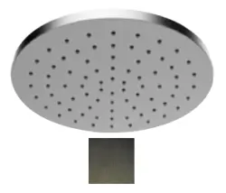 Ducha efecto lluvia SB Round 316 25cm PVD gris plomo 1208955349
