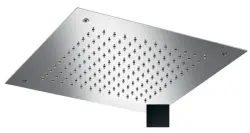 Ducha efecto lluvia SB Square Cromoterapia empotrada Negro mate 1208955463