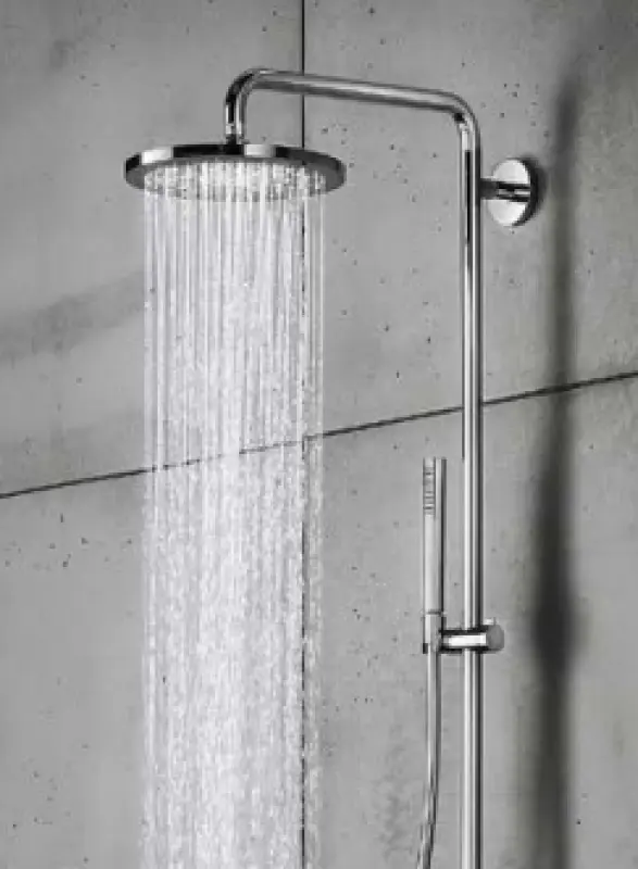 Ducha efecto lluvia SB redonda para ducha mural de latón 20 cm Cromado 1208955602