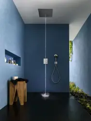 Ducha efecto lluvia SB Icicle Temptation empotrable 2 rociadores PVD gris plomo 1208955659