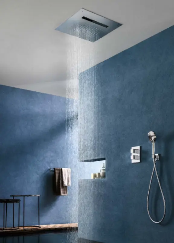 Ducha efecto lluvia SB Wire Temptation XL empotrada negro mate 1208955672