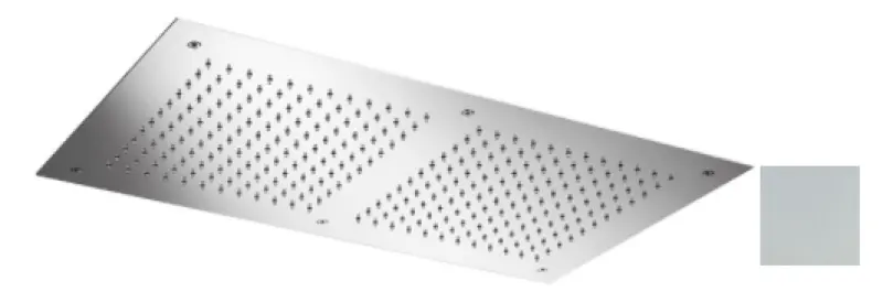 Ducha efecto lluvia SB Temptation rectangular empotrable 700x380mm blanco mate 1208955702