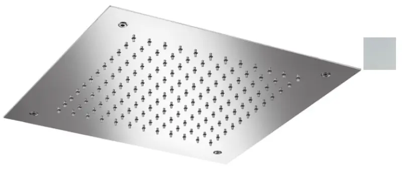 Ducha efecto lluvia SB Temptation empotrable cuadrada 38x38cm blanco mate 1208955762