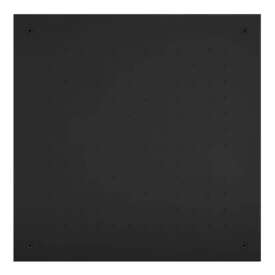 SB Temptation Built-in Square Rain Shower 50x50cm Matte Black 1208955776
