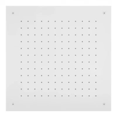 SB Temptation Built-in Square Rain Shower 50x50cm Matte White 1208955777