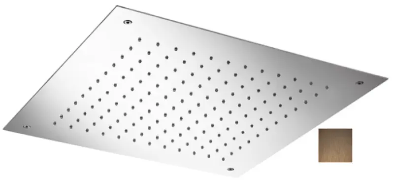 Ducha efecto lluvia SB Temptation empotrada cuadrada 50x50cm PVD color cobre 1208955778