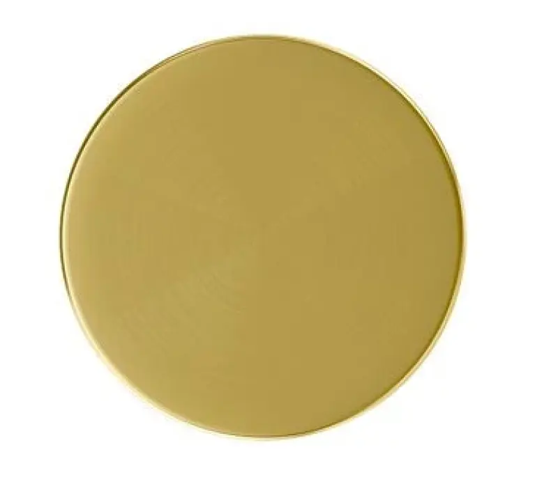 Tapa de desagüe Quadri, tapón de rejilla pvd dorado para fregadero 11,5cm 1208956040