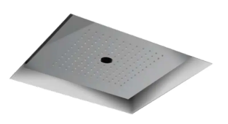 Ducha efecto lluvia SB Rainbow con chorro tipo carámbano para empotrar en el techo con iluminación de cromoterapia totalmente en acero inoxidable 1208956229