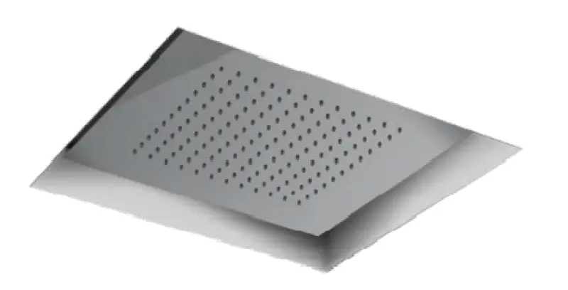 Ducha efecto lluvia SB Rainbow empotrada en el techo con iluminación de cromoterapia totalmente en acero inoxidable 1208956230