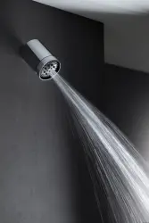 Alcachofa de ducha SB Round 316 Beam Multi-jet 10cm acero inoxidable PVD gris plomo satinado 1208956680