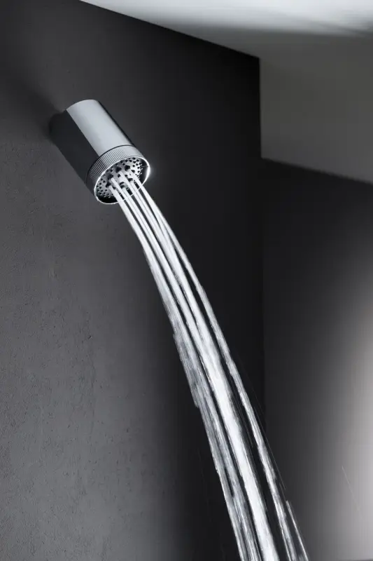 Alcachofa de ducha SB Round 316 Beam Multi-jet 10cm acero inoxidable PVD gris plomo satinado 1208956680