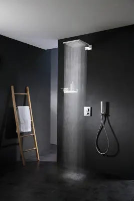 SB Square 316 Emotion Dual Rain Shower Stainless Steel 1208956701