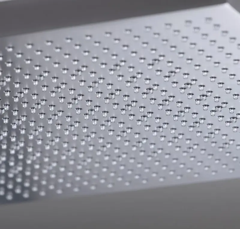 Ducha efecto lluvia SB Square 316 Emotion Dual PVD gris plomo satinado 1208956759