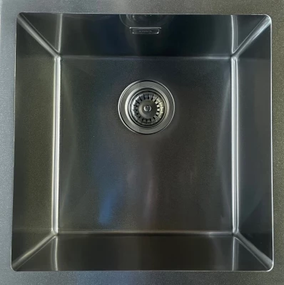 Ausmann Turt stainless steel sink PVD NANO 40x40 undermount flush-mounted or inset 1208956947