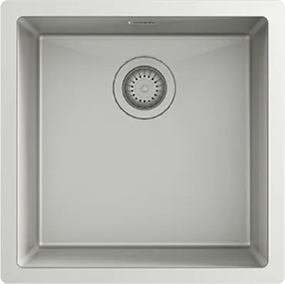 Ausmann Turt stainless steel sink PVD NANO 40x40 undermount flush-mounted or inset 1208956947