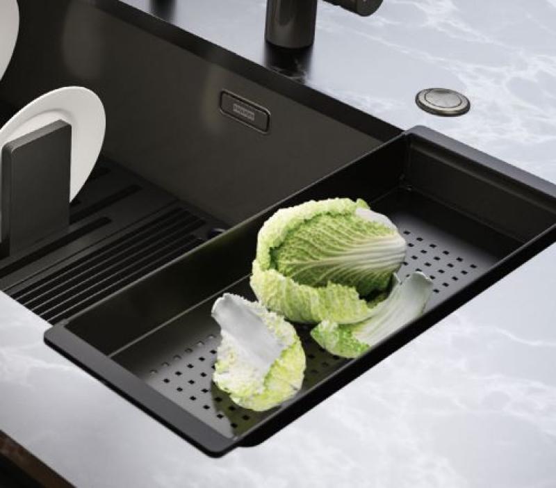 Bandeja para residuos Franke Mythos Masterpiece en color dorado PVD 112.0655.240