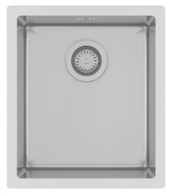Ausmann Oder stainless steel sink 34x40cm flush-mounted undermount and inset extra deep 22cm 1208957111