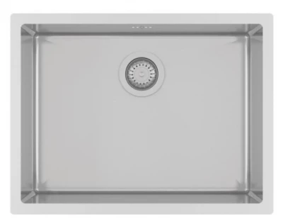 Ausmann Oder stainless steel sink 54x40cm flush-mounted undermount and inset extra deep 22cm 1208957113