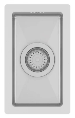 Ausmann Oder small stainless steel sink 16x30cm flush-mounted undermount and inset 1208957115