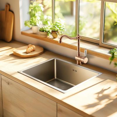 Edward Nostalgic kitchen tap with swivel spout copper classic 1208957130