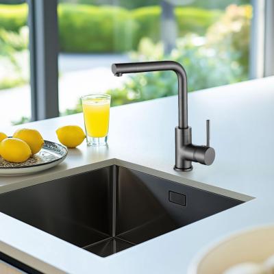 Ausmann Lavea anthracite kitchen tap PVD gun metal with swivel spout 1208957134