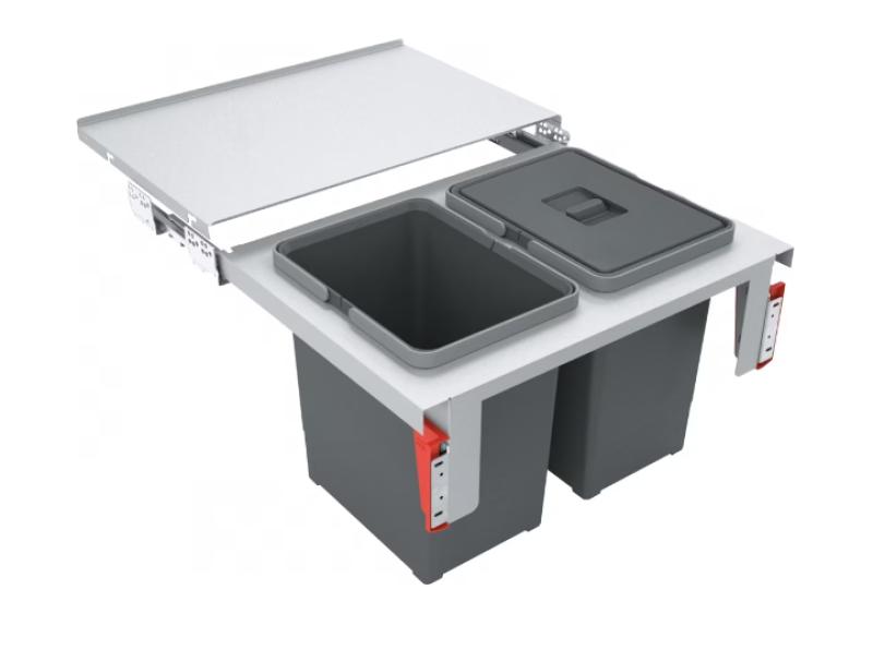 Cubo de basura Franke Sorter Garbo  60-2 2 x 18 litros empotrable 121.0284.027