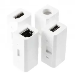 Enchufe de cocina Indux Cover empotrable con toma de tierra tipo E blanco para encimera con conexiones intercambiables 1208957398