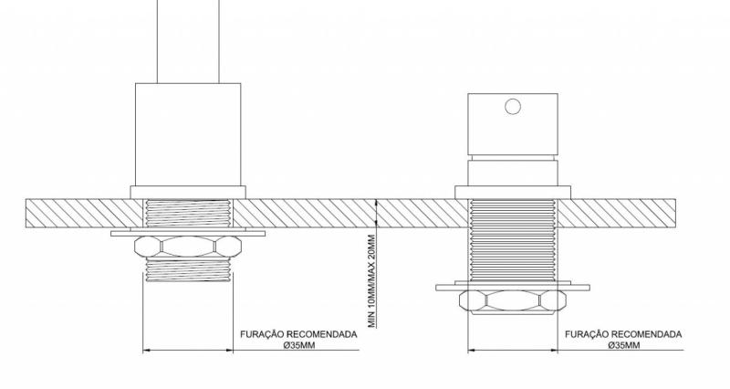 Grifo mezclador de cocina Waterevolution Flow de 2 agujeros  gris plomo PVD T151HGME