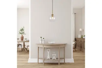 Lámpara de techo Decor Giglas de cristal esférico 8013