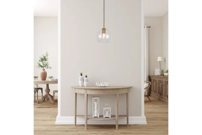 Lámpara de techo Decor Giglas de cristal esférico 8013