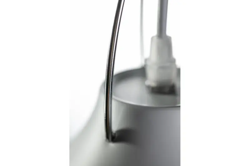 Lámpara de techo Decor Orient de metal cónico blanco 4451