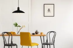 Lámpara de techo Decor Horizon industrial negro mate 4512